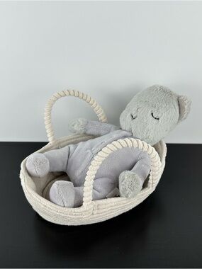 Jellycat Rock-A-Bye Kitten Cat Baby Plush Stuffed Animal 8”